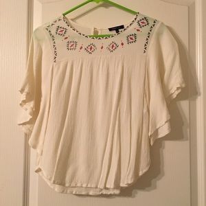 Cream Blouse